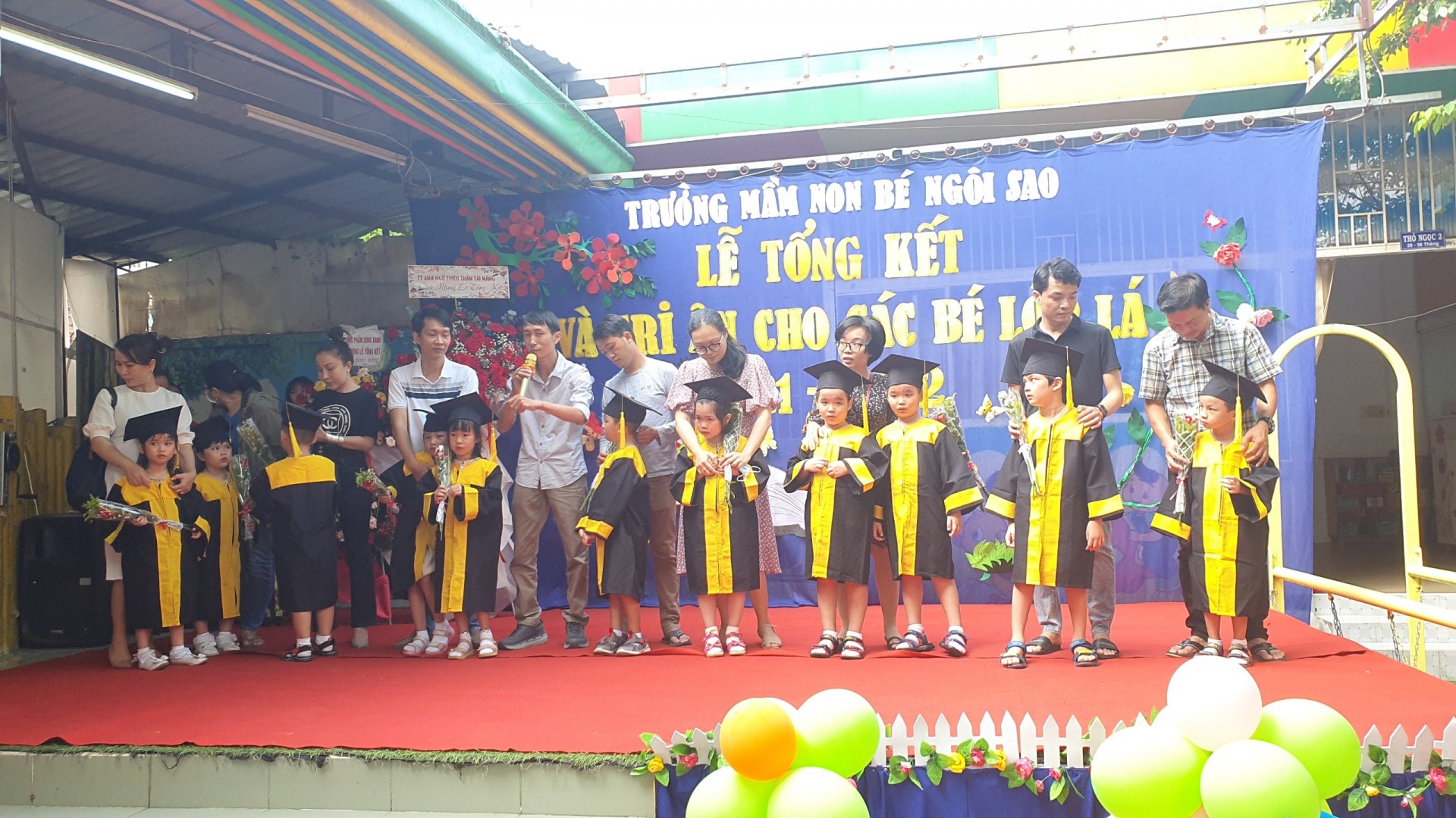 LỄ TỔNG KẾT VÀ TRI ÂN CỦA CÁC BÉ LỚP LÁ NĂM 2021-2022