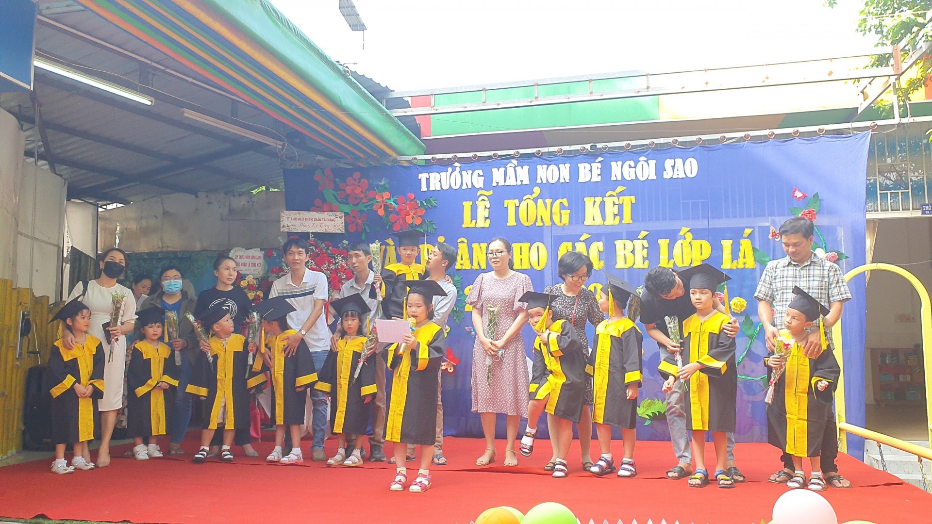 LỄ TỔNG KẾT VÀ TRI ÂN CỦA CÁC BÉ LỚP LÁ NĂM 2021-2022