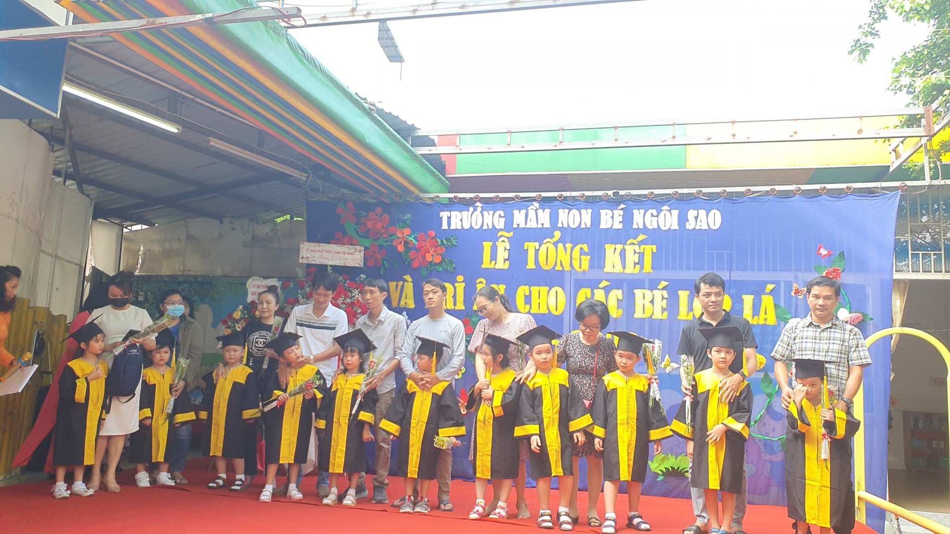 LỄ TỔNG KẾT VÀ TRI ÂN CỦA CÁC BÉ LỚP LÁ NĂM 2021-2022