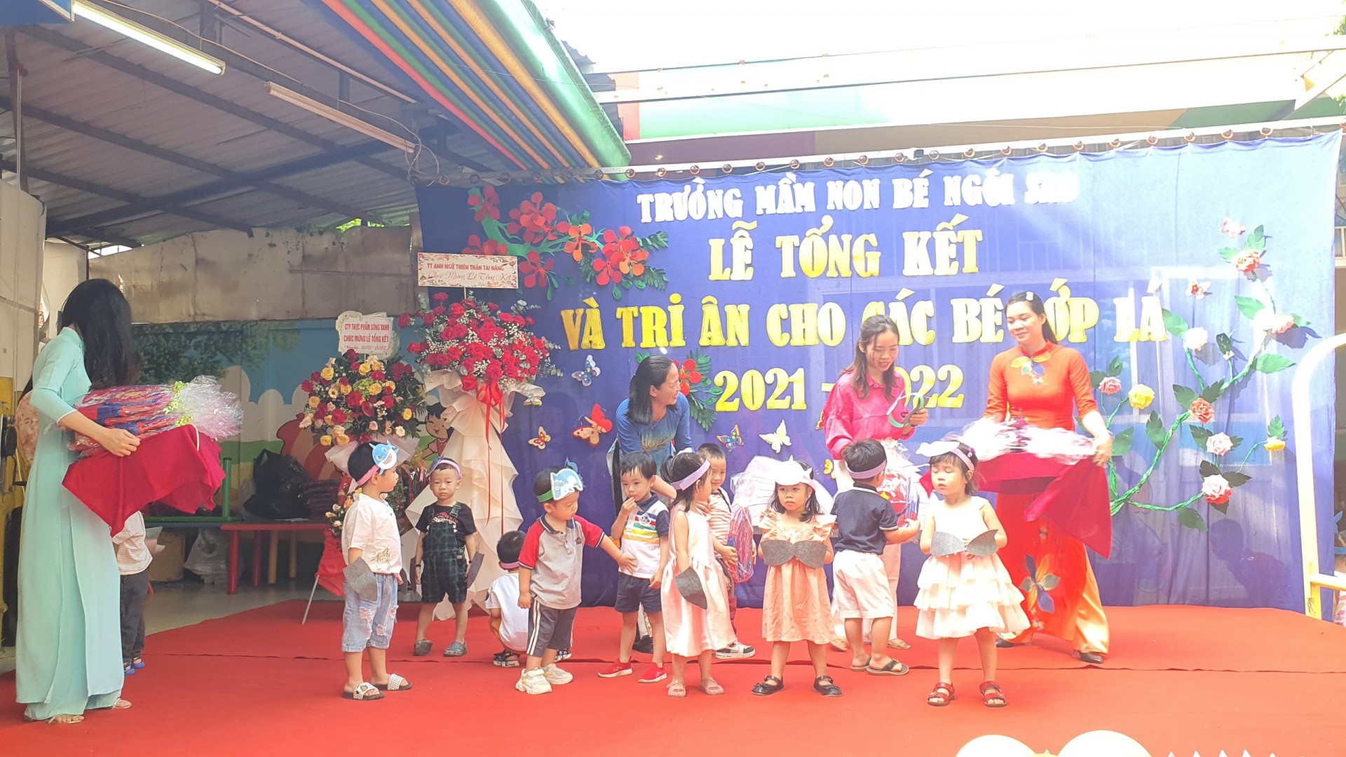 LỄ TỔNG KẾT VÀ TRI ÂN CỦA CÁC BÉ LỚP LÁ NĂM 2021-2022