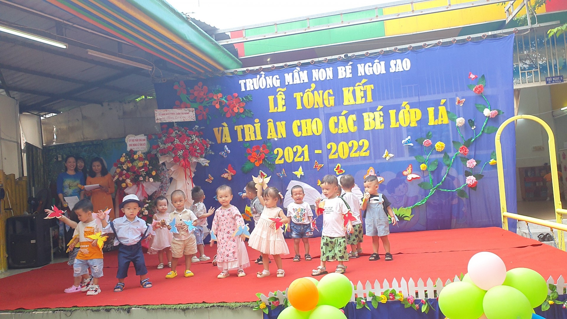 LỄ TỔNG KẾT VÀ TRI ÂN CỦA CÁC BÉ LỚP LÁ NĂM 2021-2022