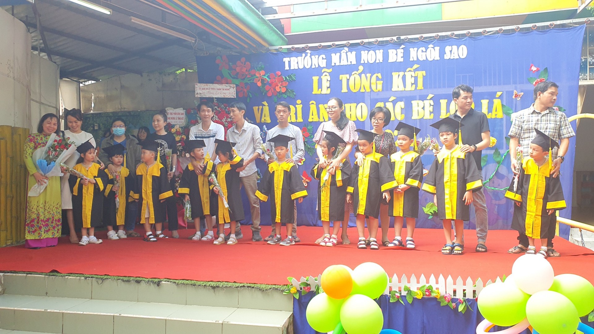 LỄ TỔNG KẾT VÀ TRI ÂN CỦA CÁC BÉ LỚP LÁ NĂM 2021-2022