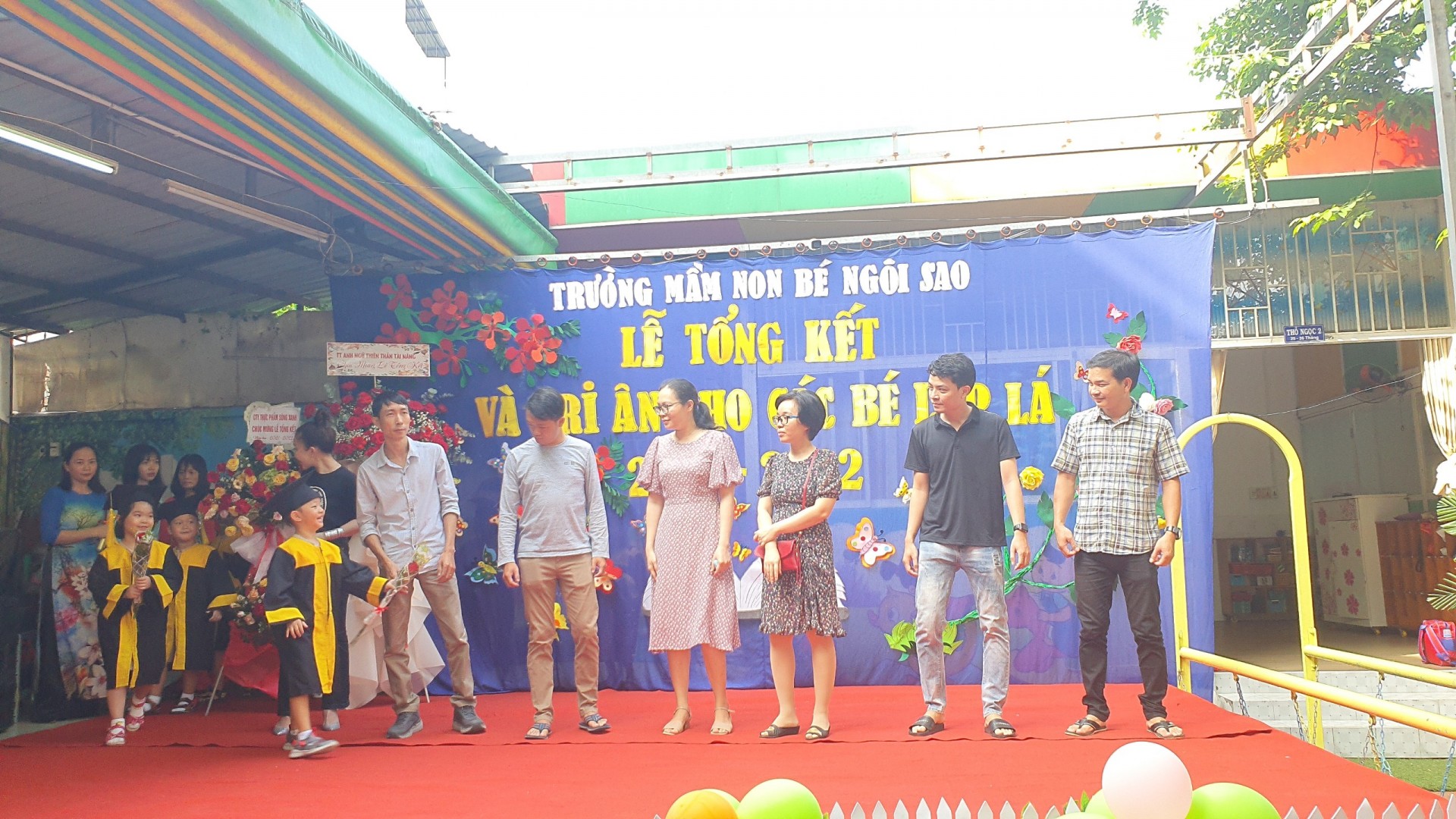 LỄ TỔNG KẾT VÀ TRI ÂN CỦA CÁC BÉ LỚP LÁ NĂM 2021-2022