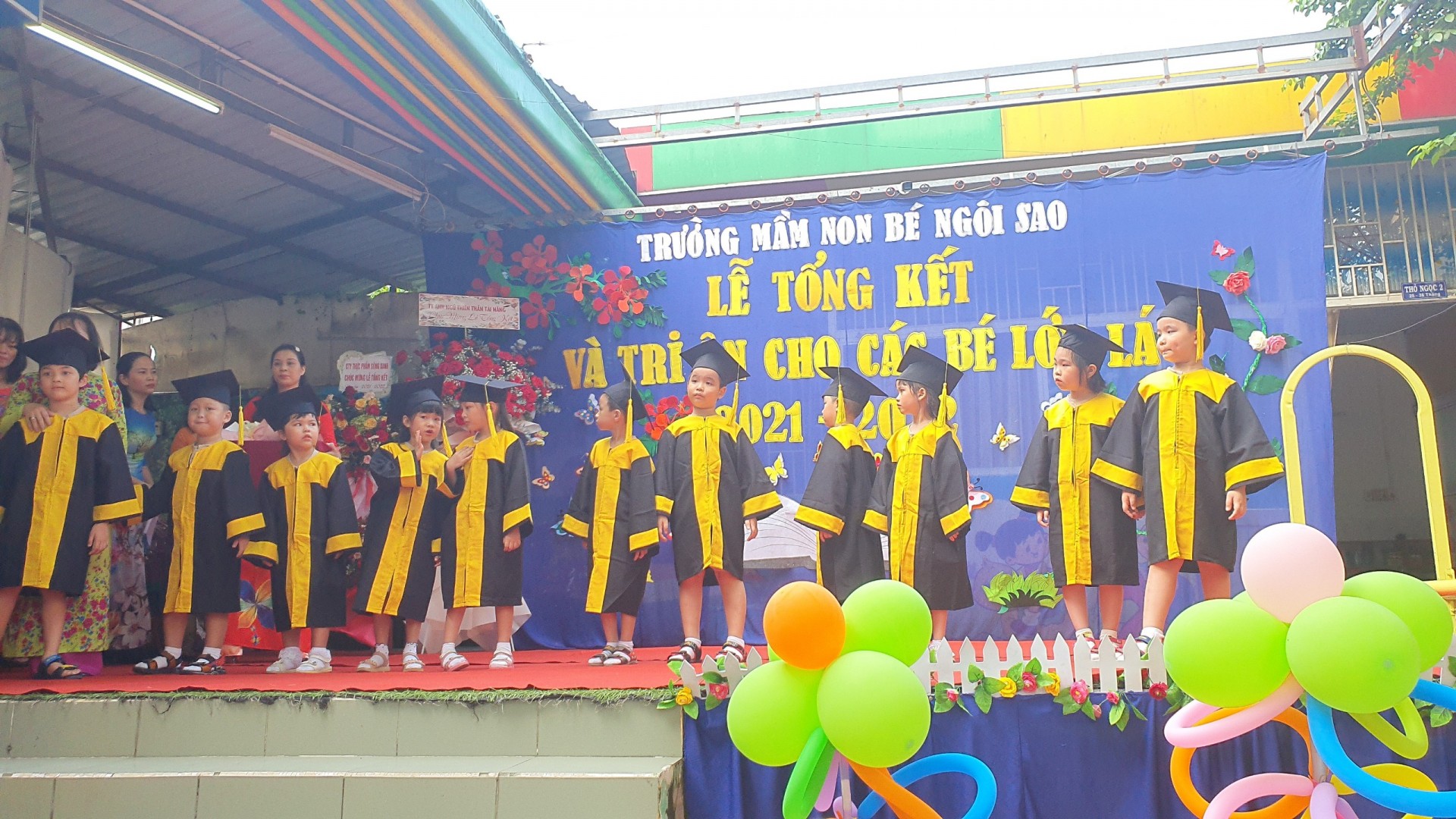 LỄ TỔNG KẾT VÀ TRI ÂN CỦA CÁC BÉ LỚP LÁ NĂM 2021-2022