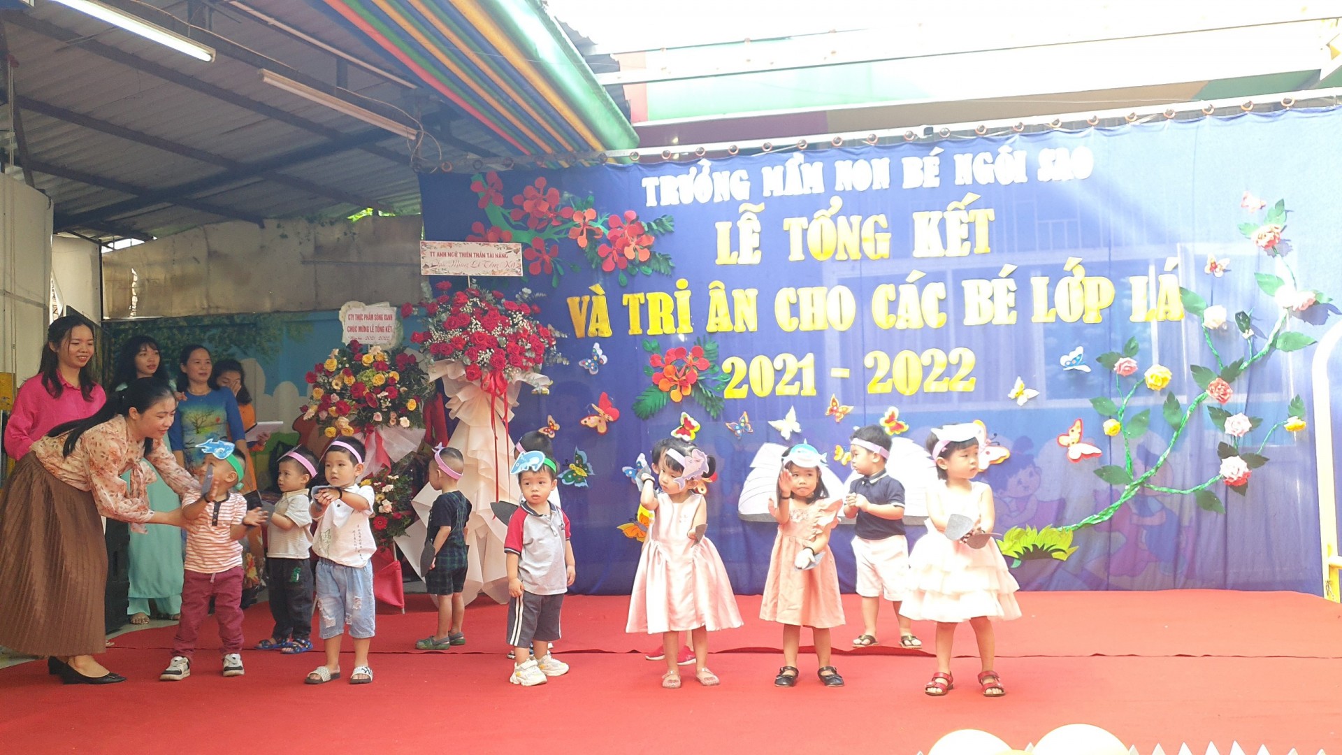 LỄ TỔNG KẾT VÀ TRI ÂN CỦA CÁC BÉ LỚP LÁ NĂM 2021-2022