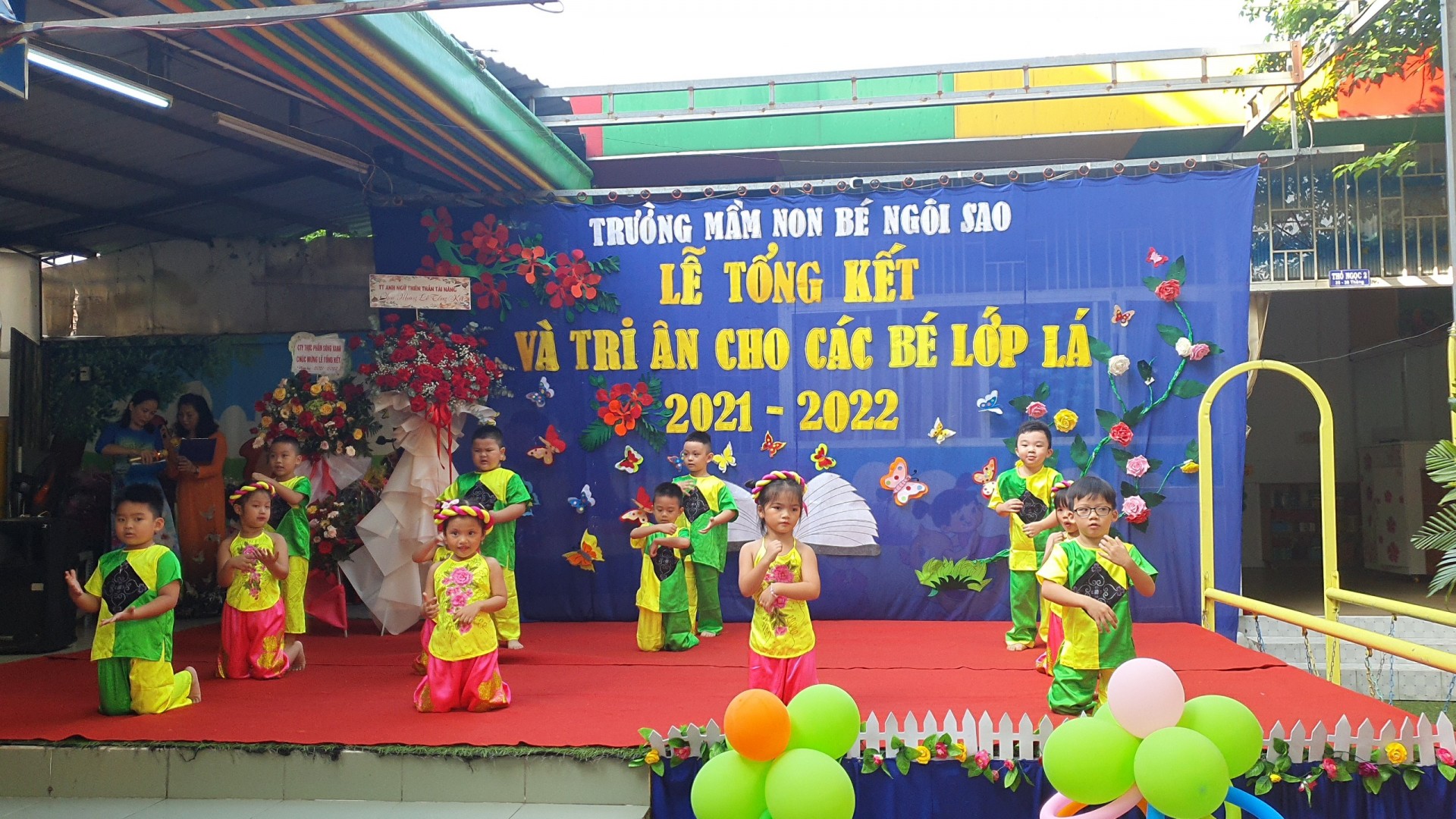 LỄ TỔNG KẾT VÀ TRI ÂN CỦA CÁC BÉ LỚP LÁ NĂM 2021-2022