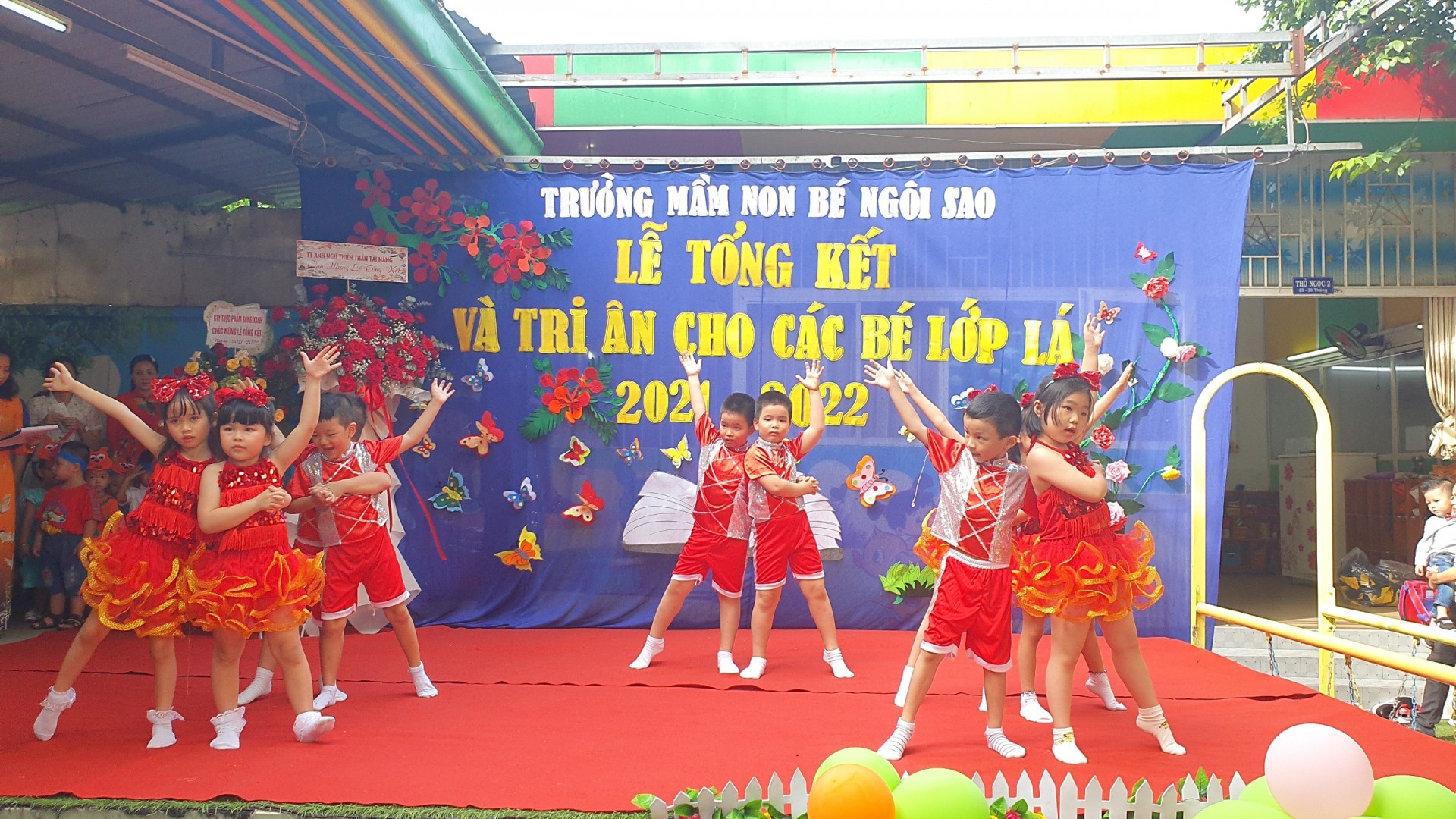 LỄ TỔNG KẾT VÀ TRI ÂN CỦA CÁC BÉ LỚP LÁ NĂM 2021-2022