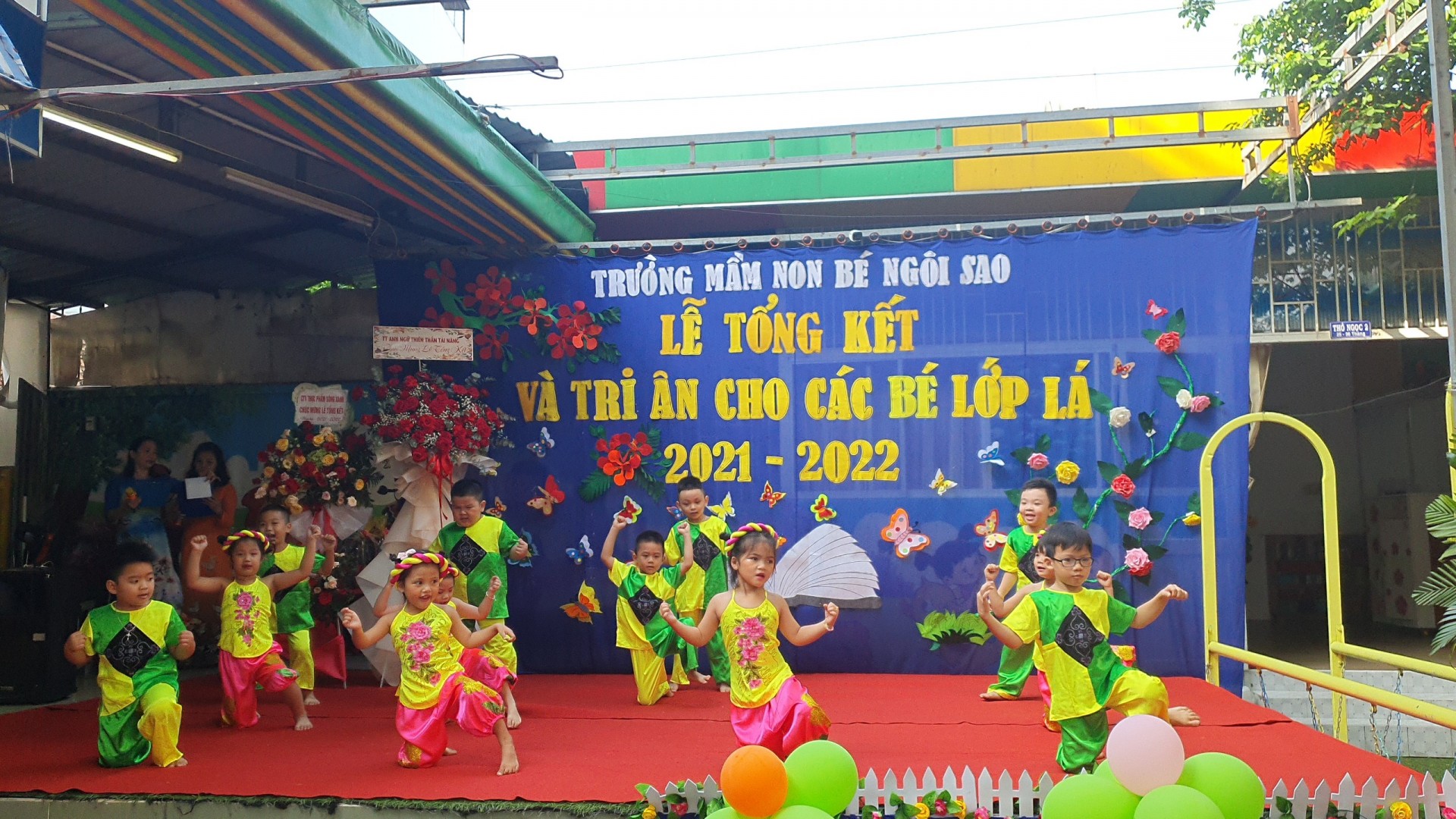 LỄ TỔNG KẾT VÀ TRI ÂN CỦA CÁC BÉ LỚP LÁ NĂM 2021-2022