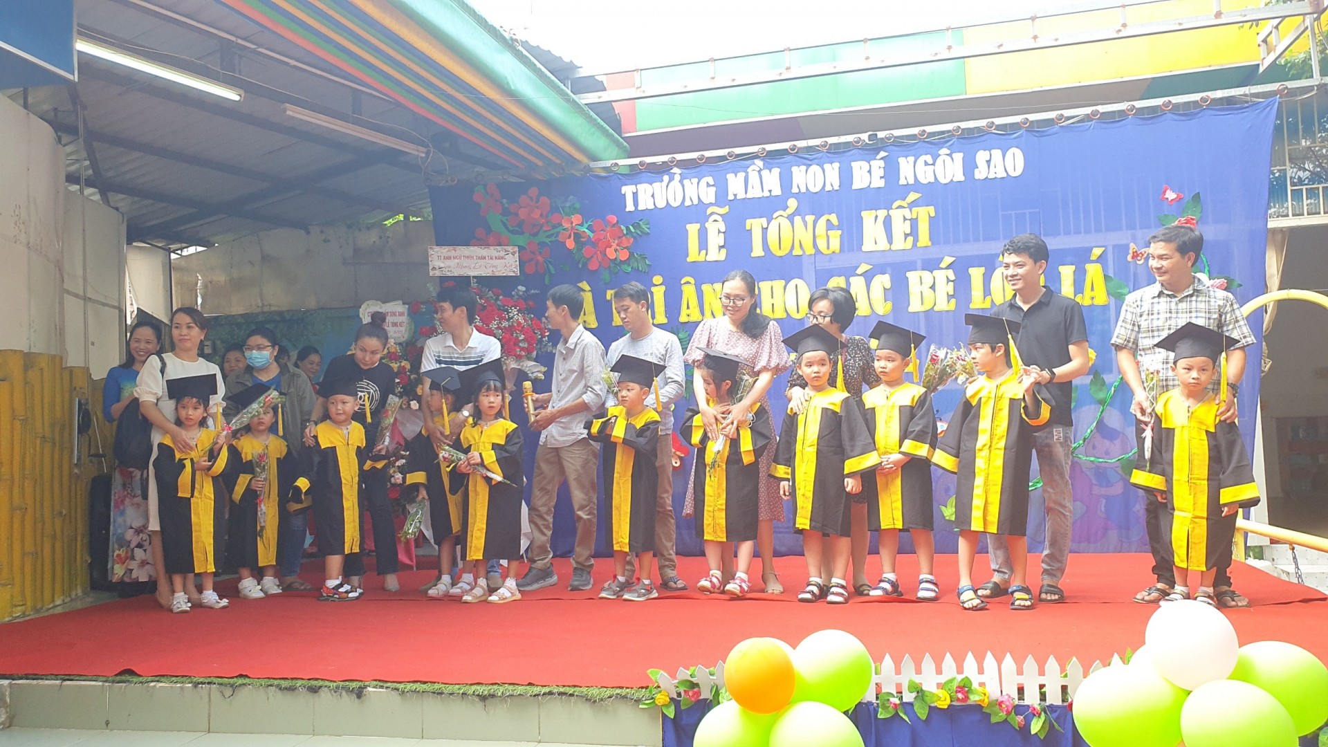 LỄ TỔNG KẾT VÀ TRI ÂN CỦA CÁC BÉ LỚP LÁ NĂM 2021-2022