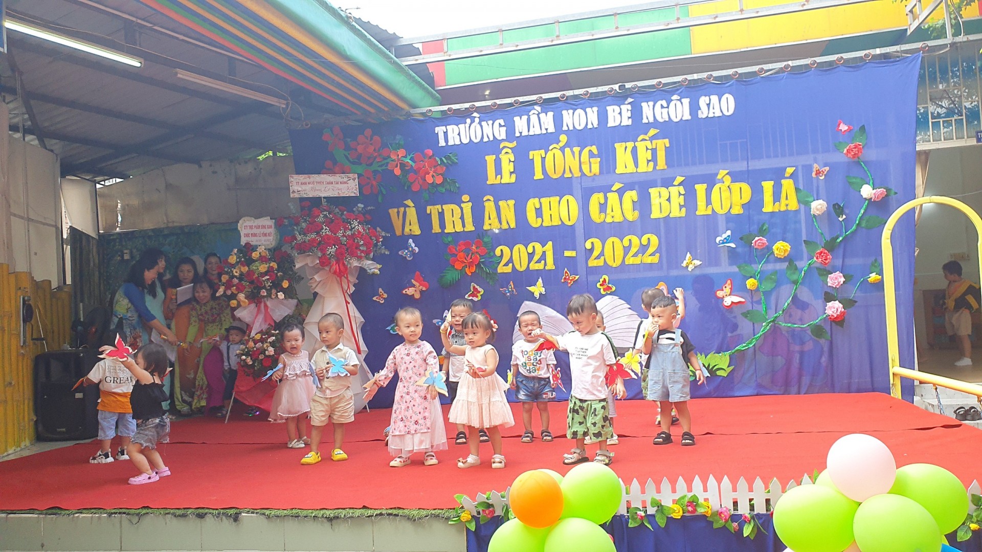 LỄ TỔNG KẾT VÀ TRI ÂN CỦA CÁC BÉ LỚP LÁ NĂM 2021-2022