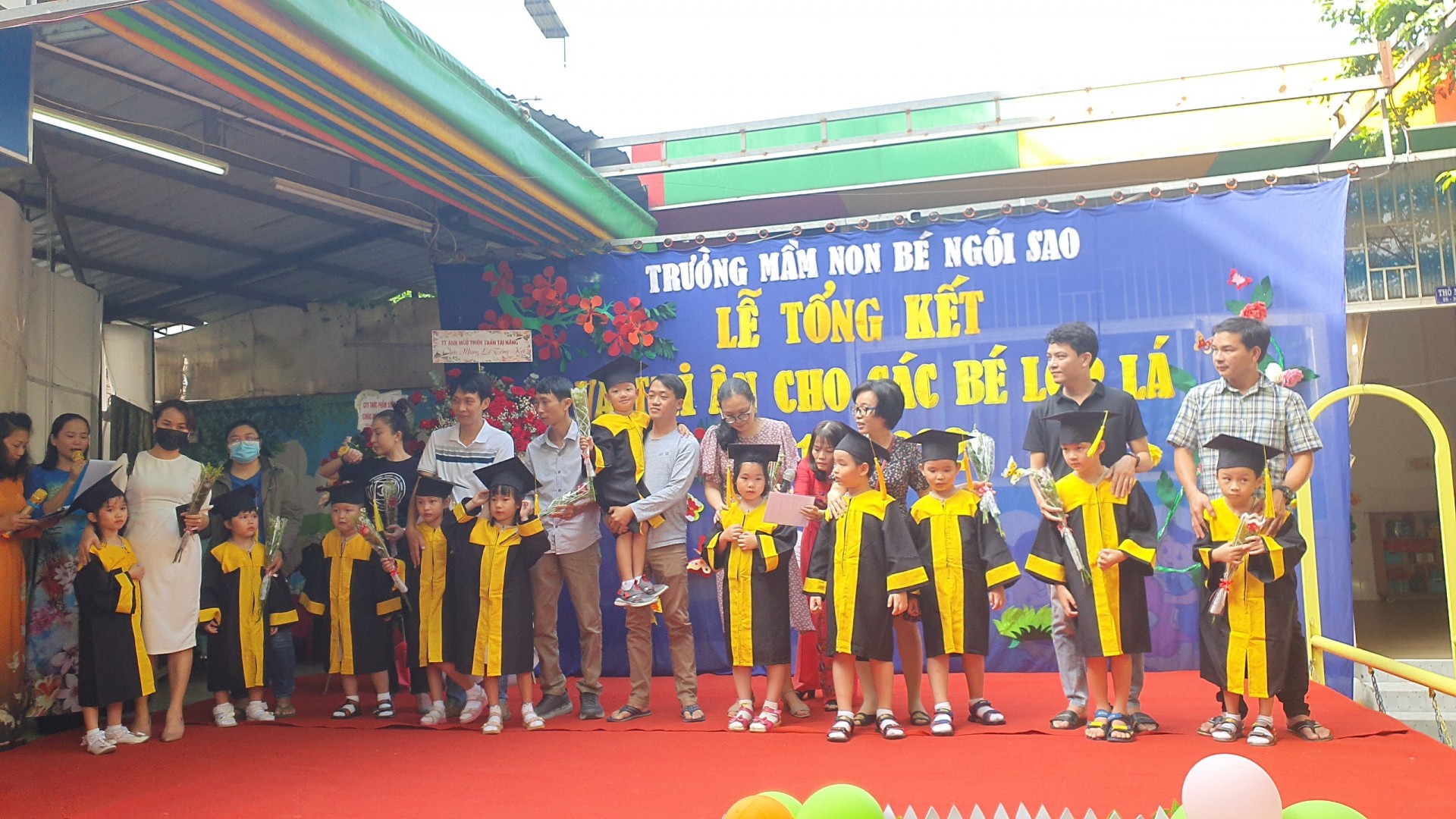 LỄ TỔNG KẾT VÀ TRI ÂN CỦA CÁC BÉ LỚP LÁ NĂM 2021-2022