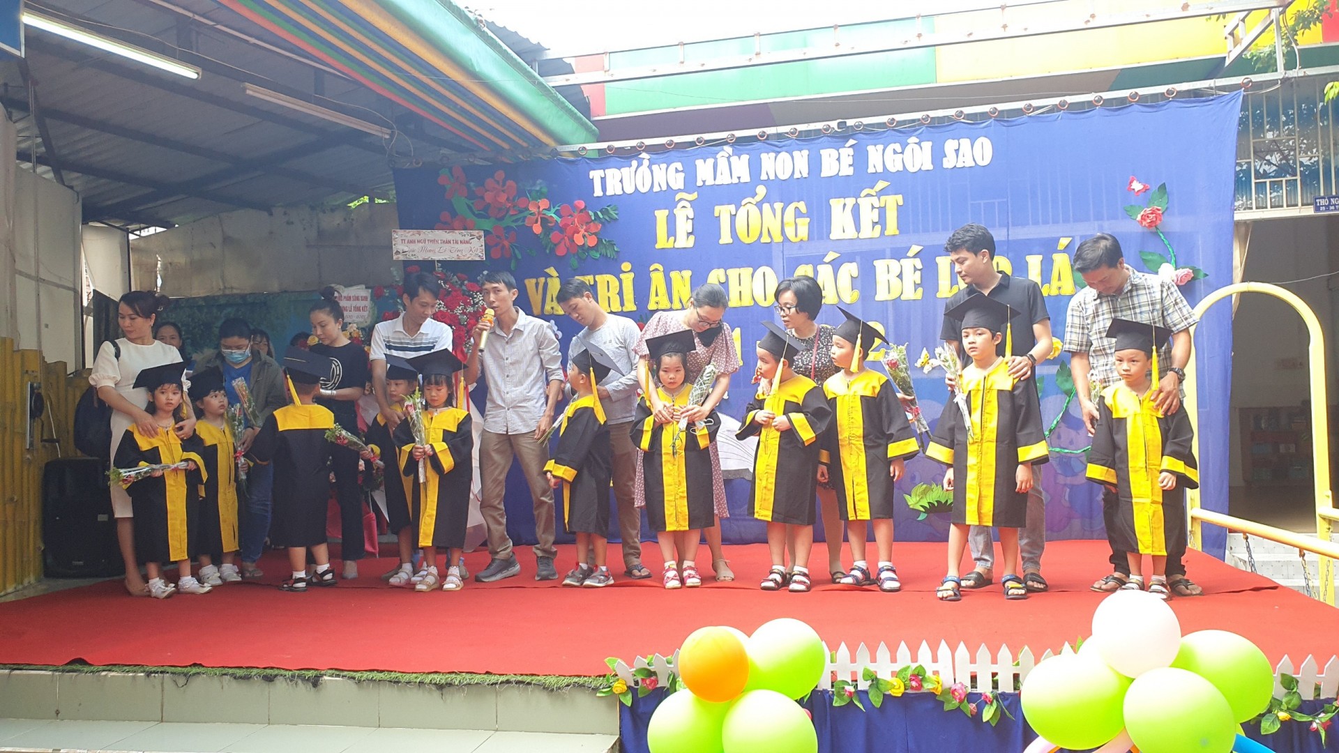 LỄ TỔNG KẾT VÀ TRI ÂN CỦA CÁC BÉ LỚP LÁ NĂM 2021-2022