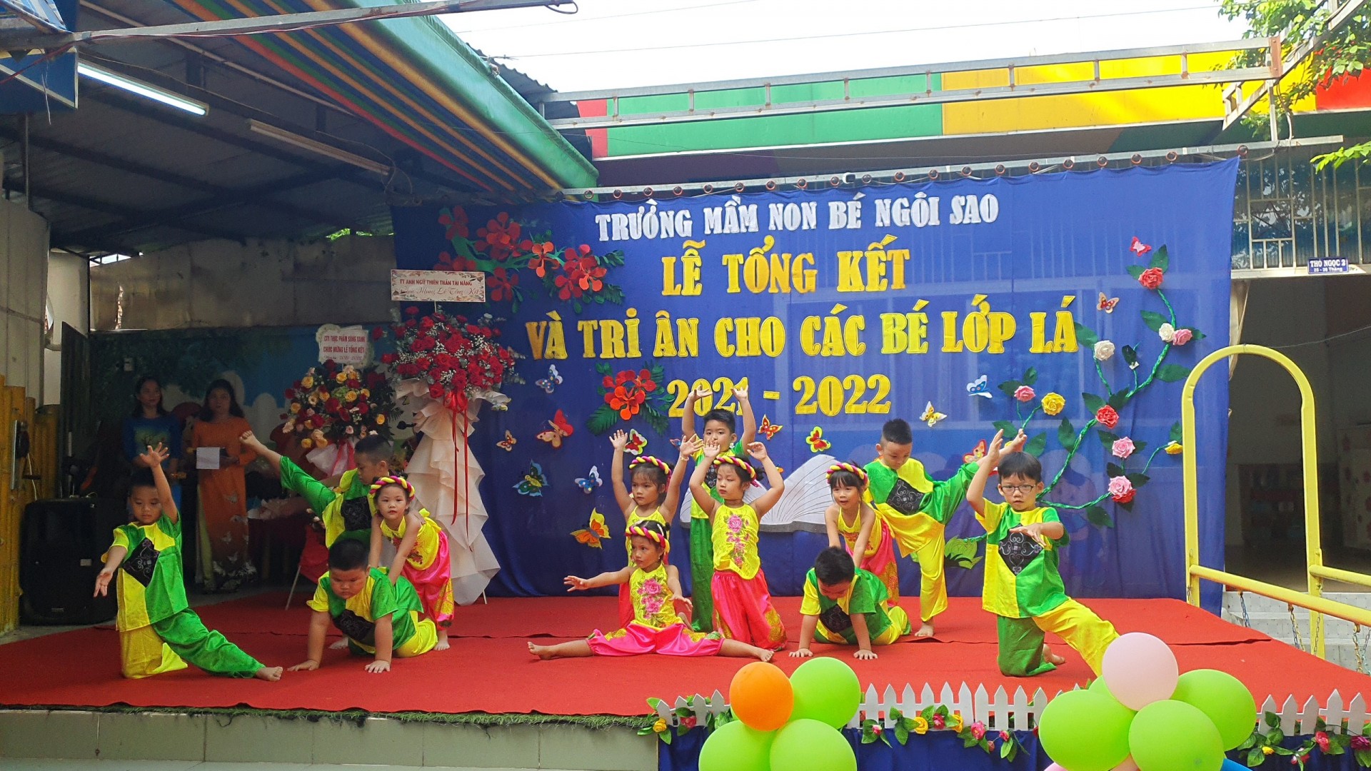 LỄ TỔNG KẾT VÀ TRI ÂN CỦA CÁC BÉ LỚP LÁ NĂM 2021-2022