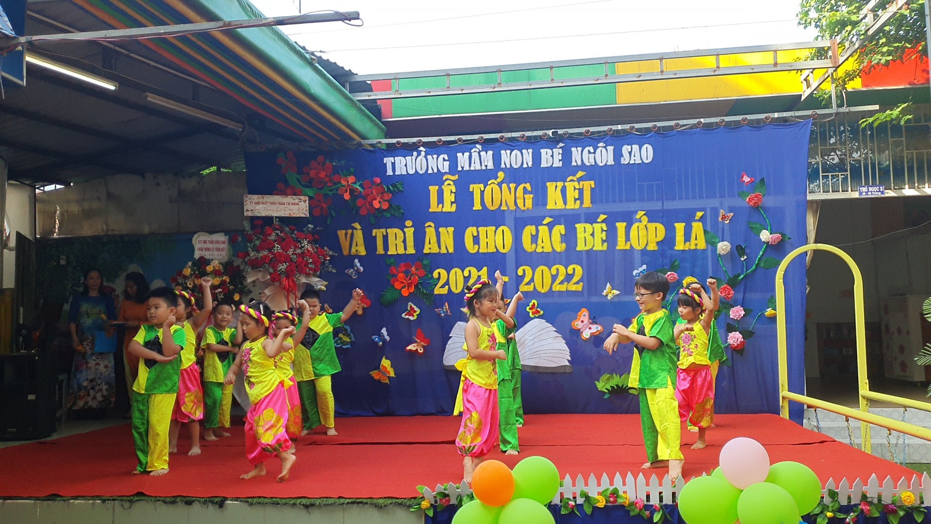 LỄ TỔNG KẾT VÀ TRI ÂN CỦA CÁC BÉ LỚP LÁ NĂM 2021-2022