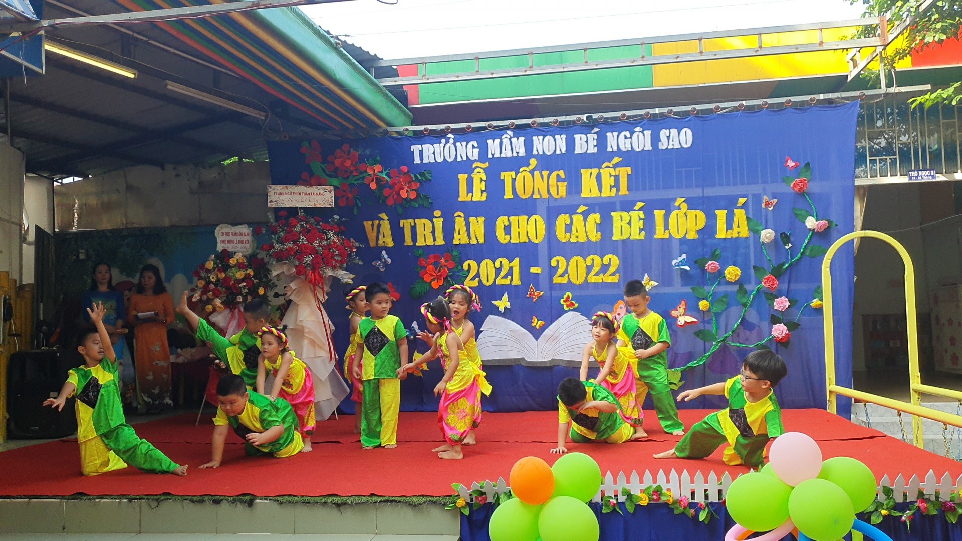 LỄ TỔNG KẾT VÀ TRI ÂN CỦA CÁC BÉ LỚP LÁ NĂM 2021-2022