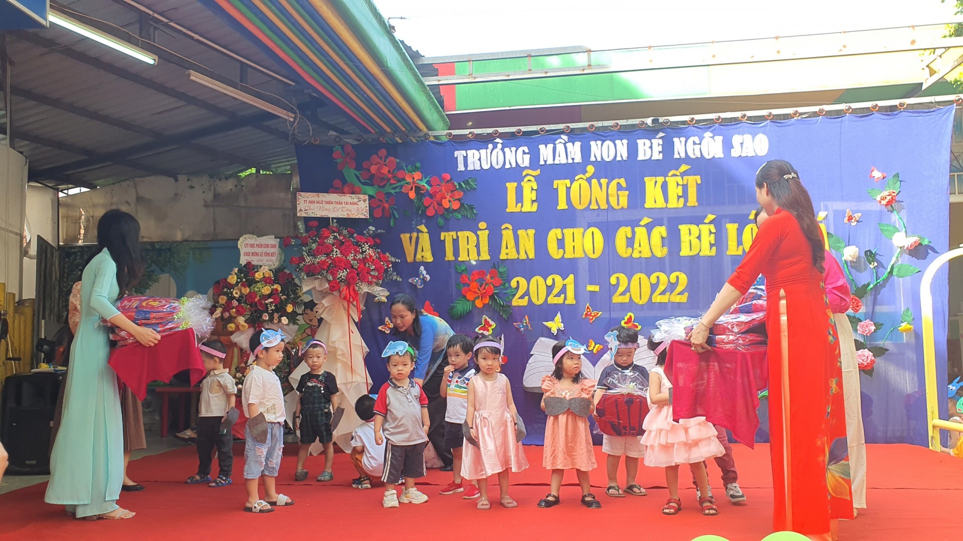 LỄ TỔNG KẾT VÀ TRI ÂN CỦA CÁC BÉ LỚP LÁ NĂM 2021-2022