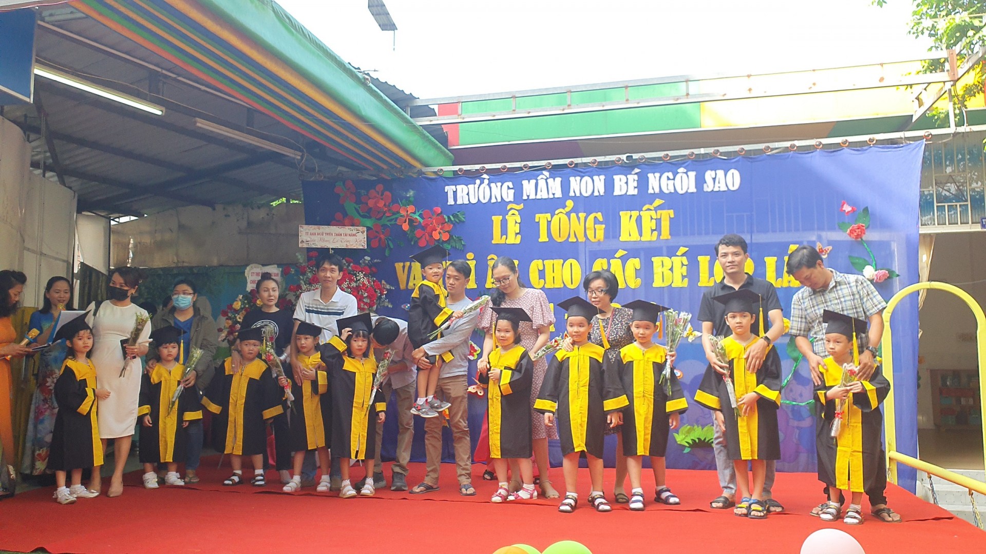 LỄ TỔNG KẾT VÀ TRI ÂN CỦA CÁC BÉ LỚP LÁ NĂM 2021-2022