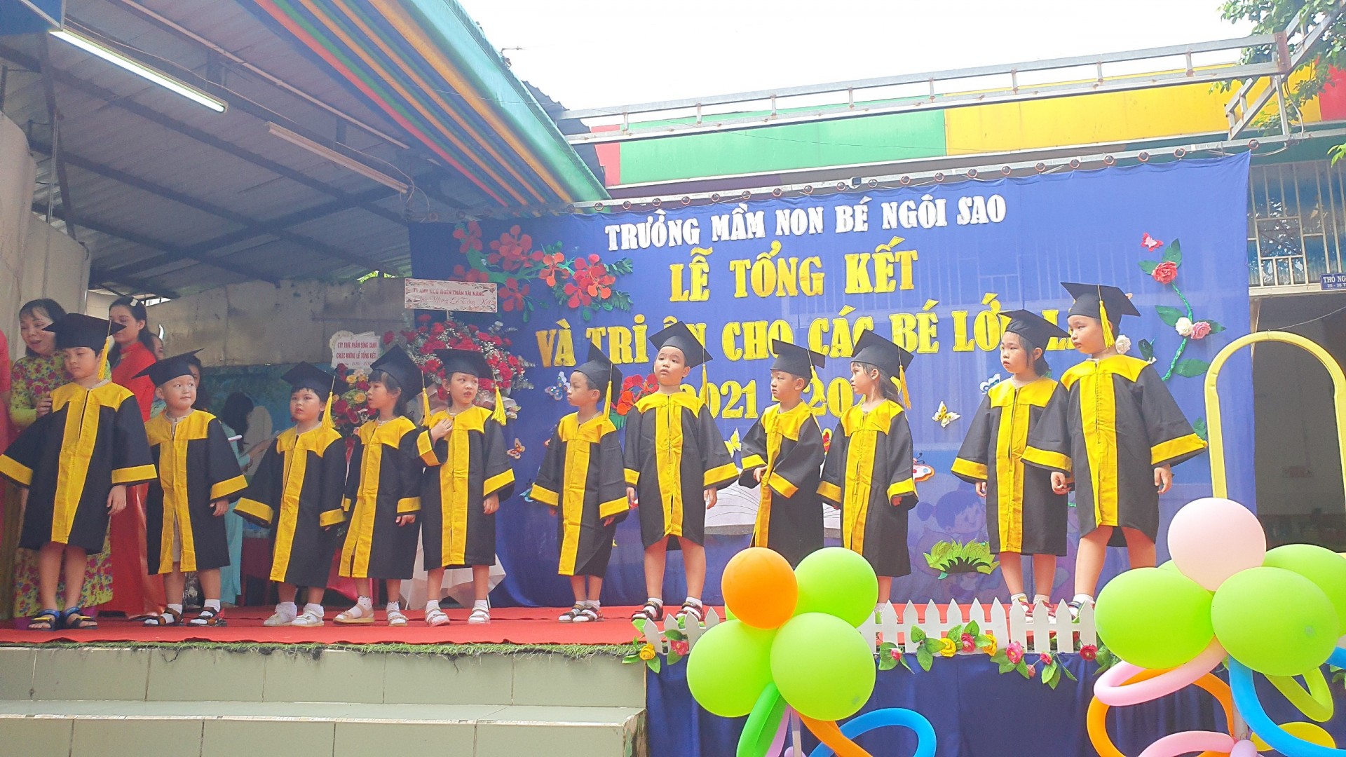 LỄ TỔNG KẾT VÀ TRI ÂN CỦA CÁC BÉ LỚP LÁ NĂM 2021-2022