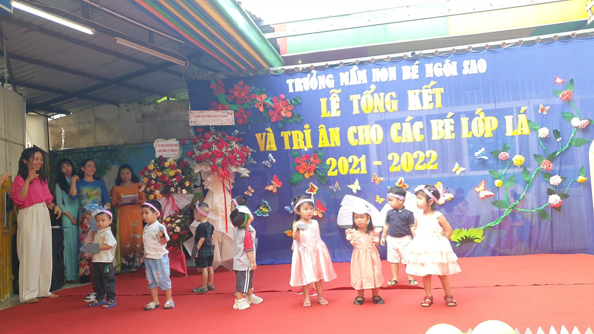 LỄ TỔNG KẾT VÀ TRI ÂN CỦA CÁC BÉ LỚP LÁ NĂM 2021-2022