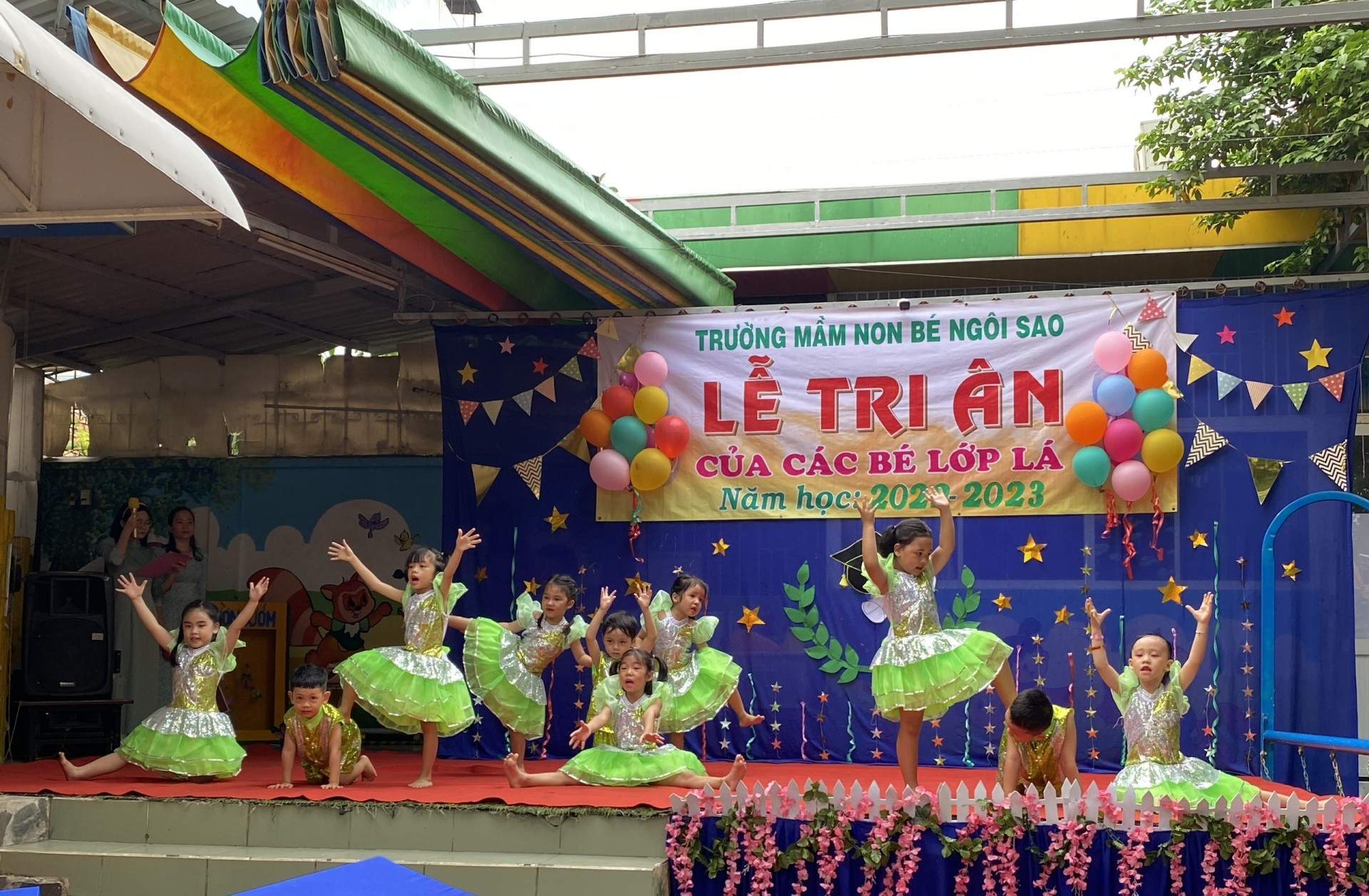 LỄ TRI ÂN CỦA CÁC BÉ LỚP LÁ NH - 2022 - 2023