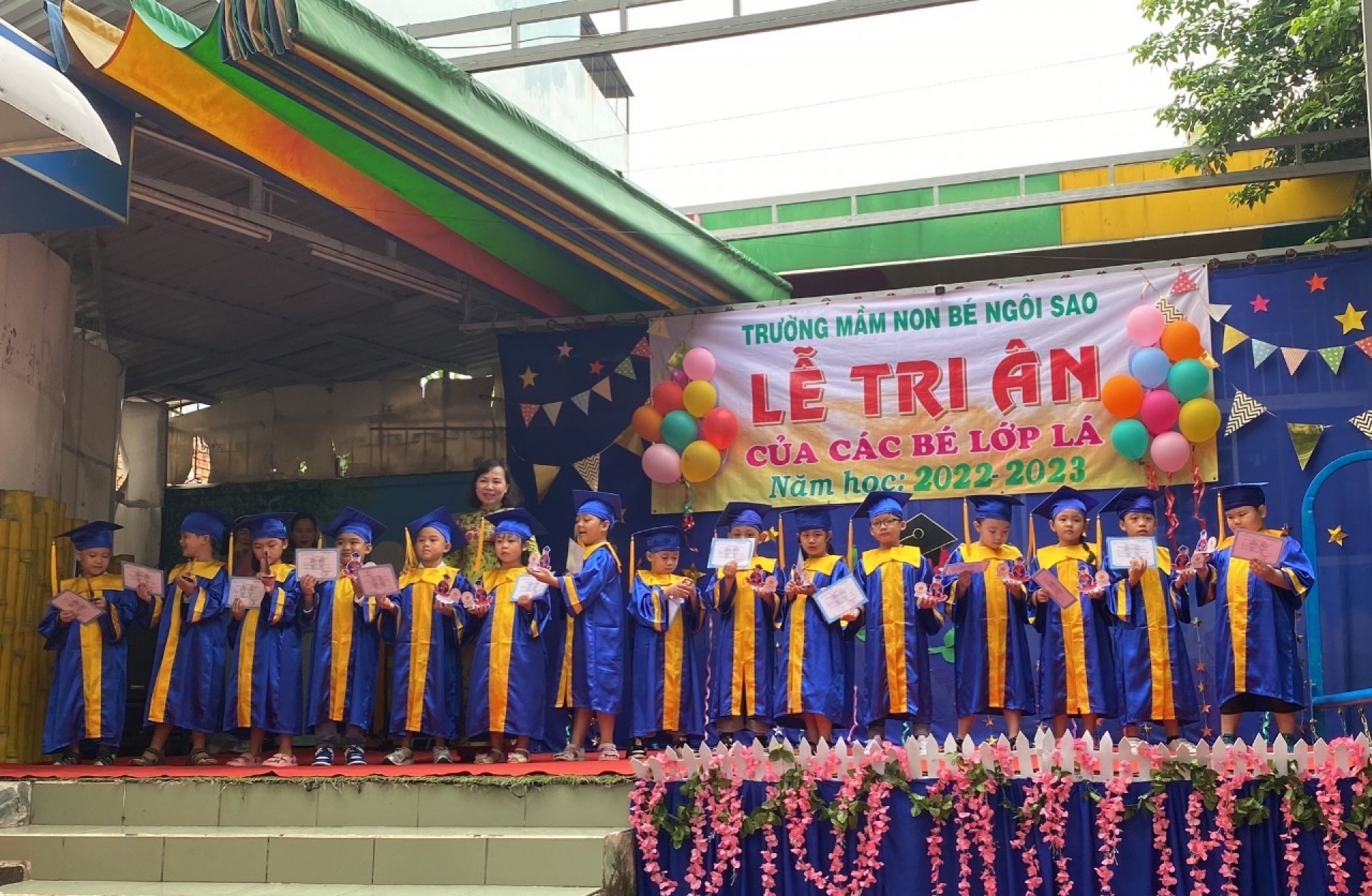 LỄ TRI ÂN CỦA CÁC BÉ LỚP LÁ NH - 2022 - 2023