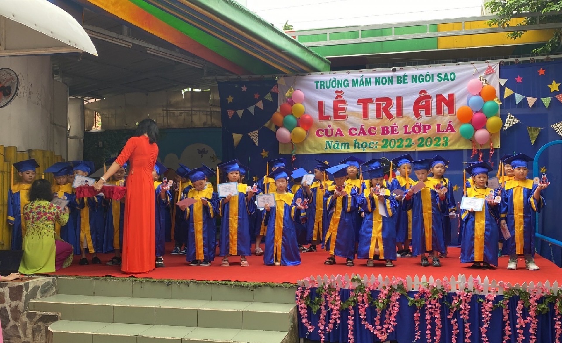LỄ TRI ÂN CỦA CÁC BÉ LỚP LÁ NH - 2022 - 2023