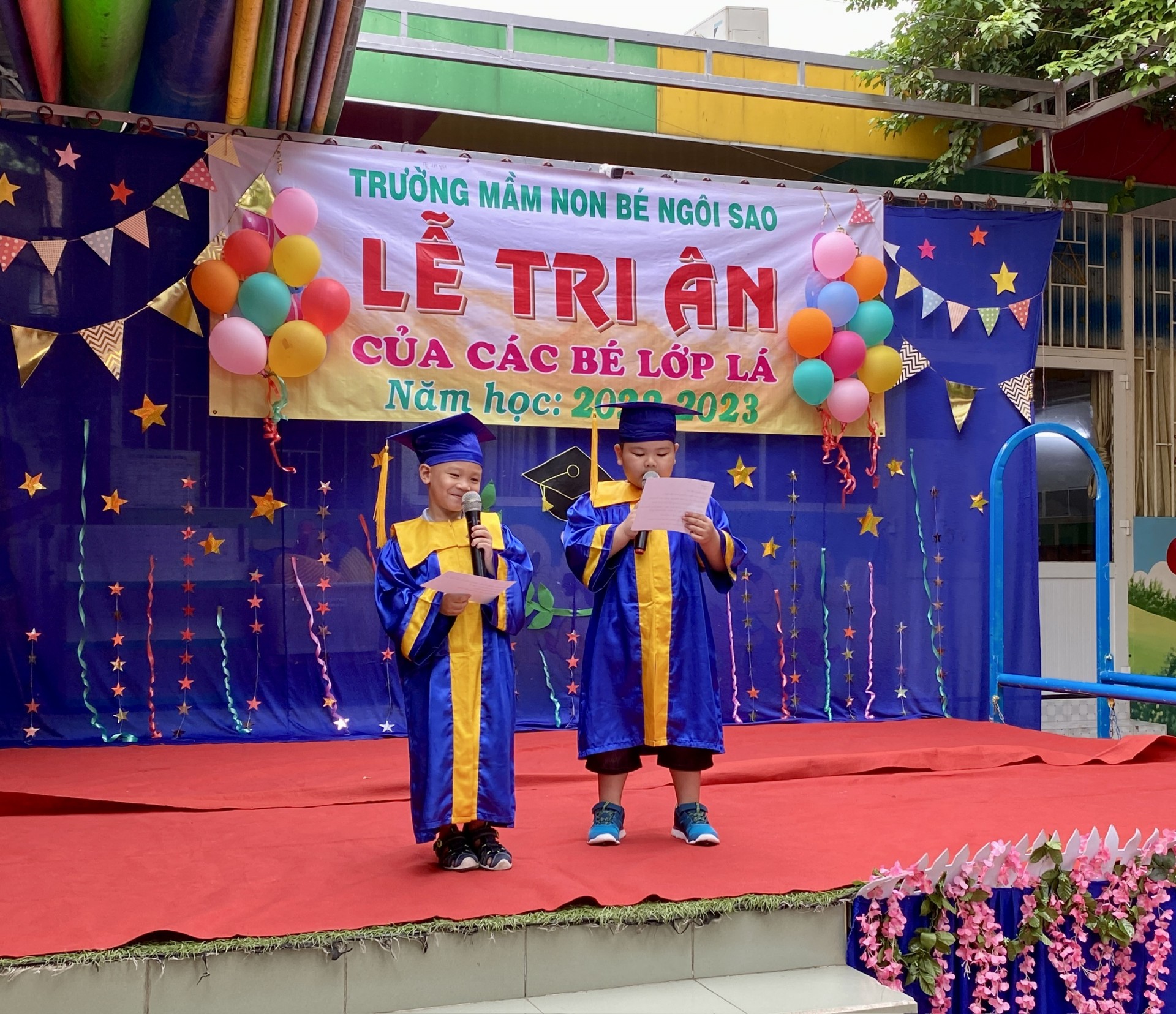 LỄ TRI ÂN CỦA CÁC BÉ LỚP LÁ NH - 2022 - 2023