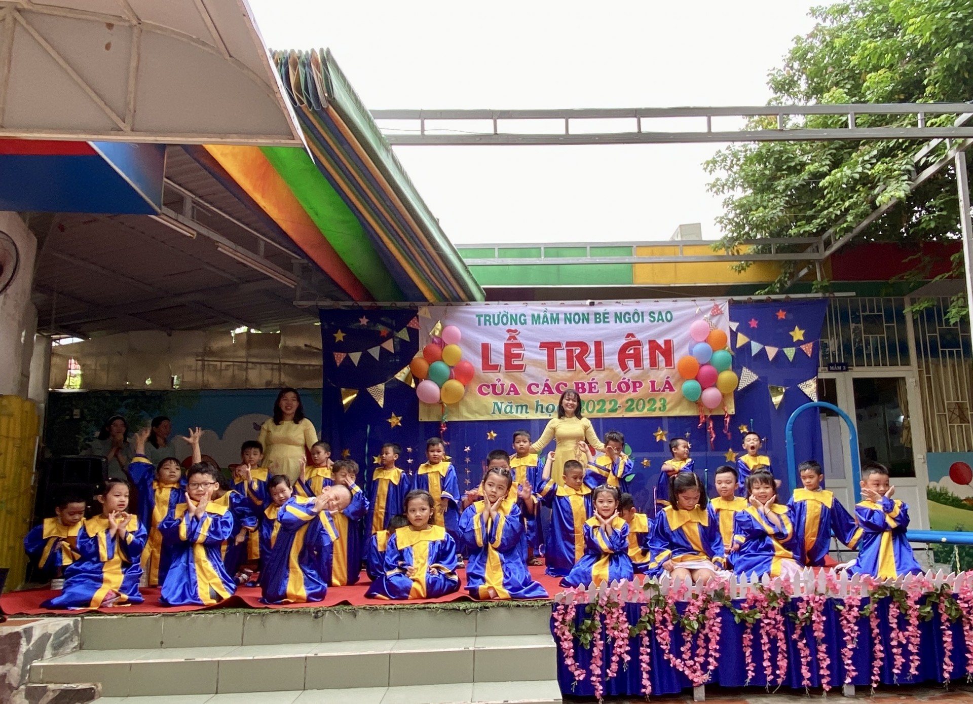 LỄ TRI ÂN CỦA CÁC BÉ LỚP LÁ NH - 2022 - 2023
