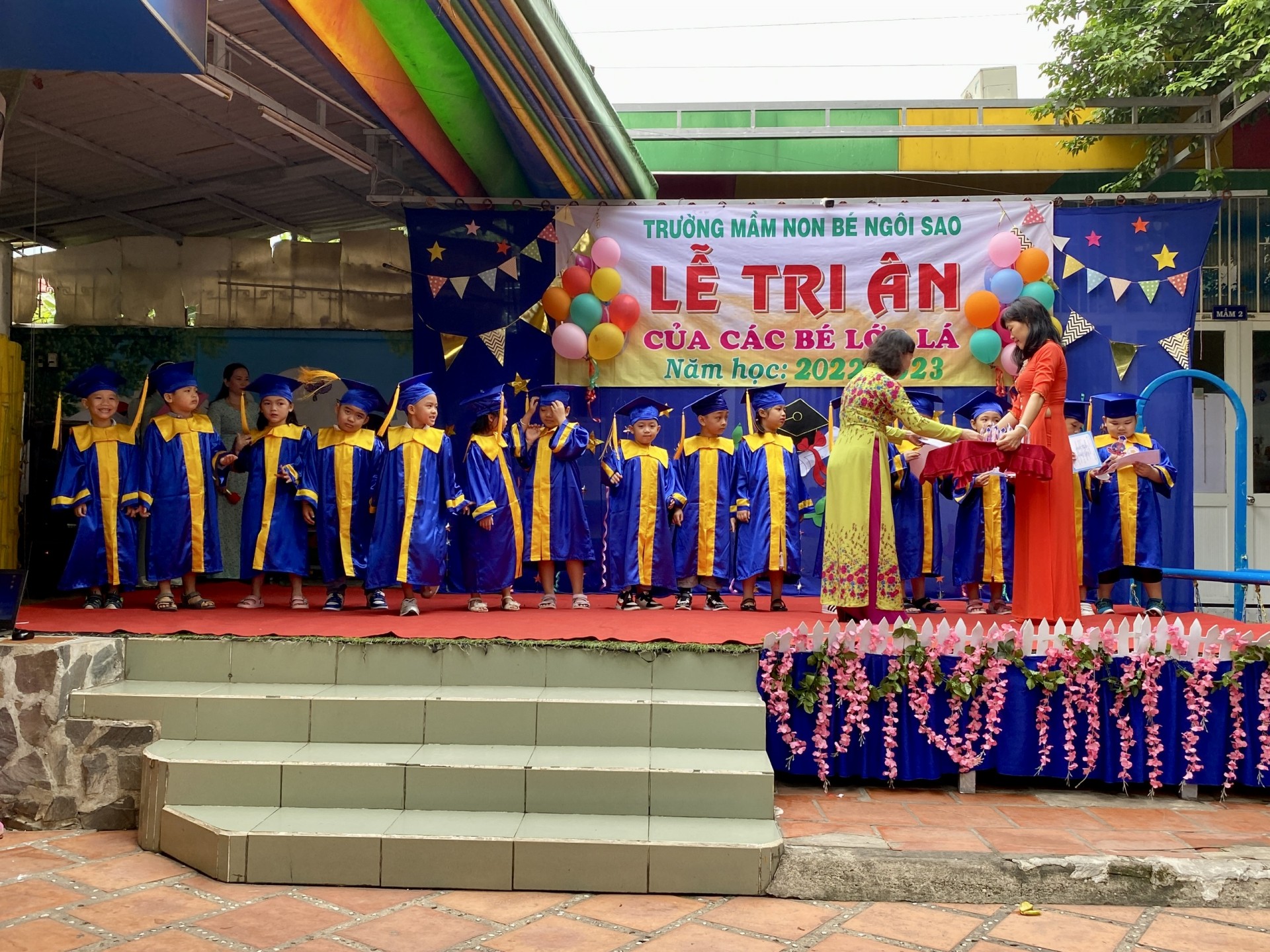 LỄ TRI ÂN CỦA CÁC BÉ LỚP LÁ NH - 2022 - 2023