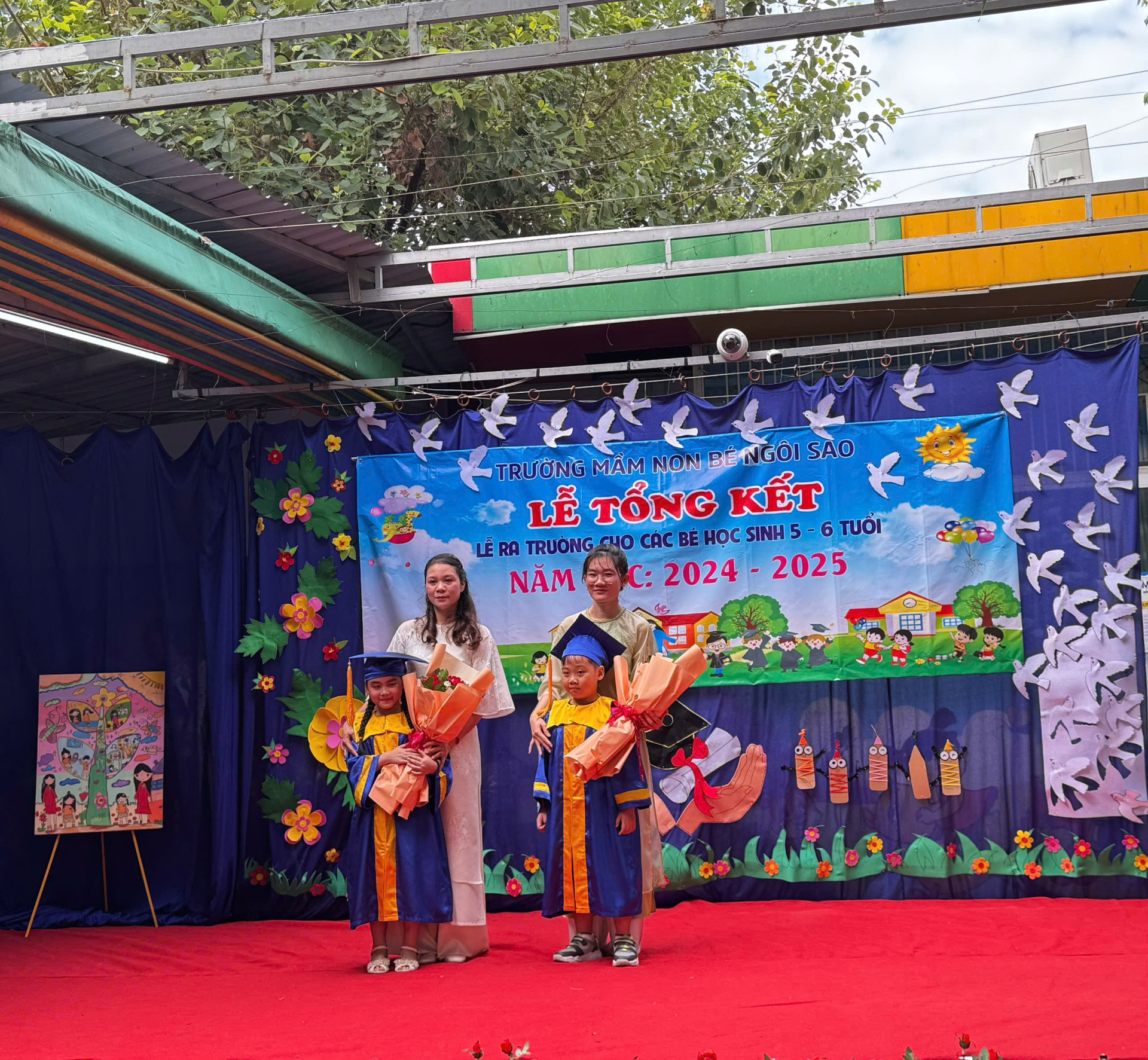 LỄ TỔNG KẾT VÀ TRI ÂN CỦA CÁC BÉ LỚP LÁ 2024-2025