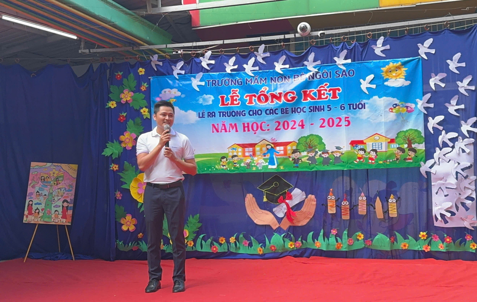 LỄ TỔNG KẾT VÀ TRI ÂN CỦA CÁC BÉ LỚP LÁ 2024-2025