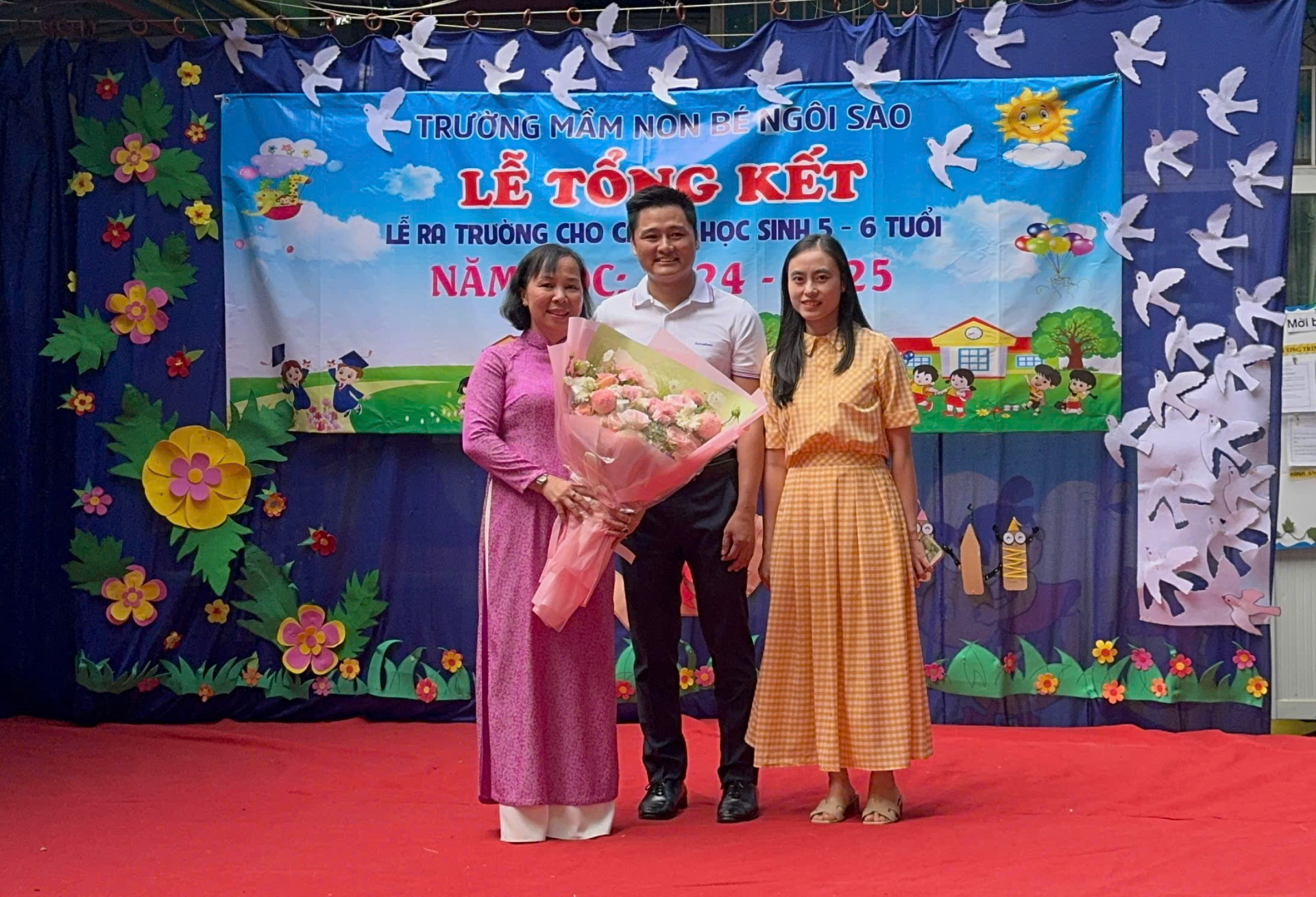 LỄ TỔNG KẾT VÀ TRI ÂN CỦA CÁC BÉ LỚP LÁ 2024-2025