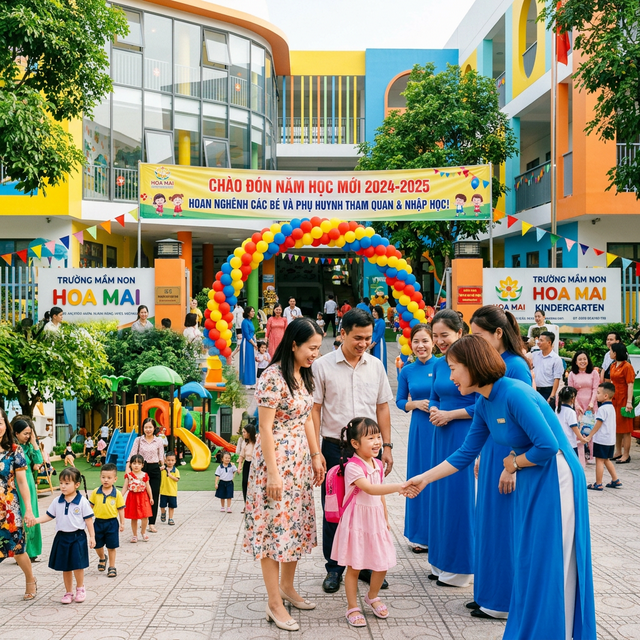 Thông Báo Tuyển Sinh Năm Học 2025-2026 Trường Mầm Non Bé Ngôi Sao