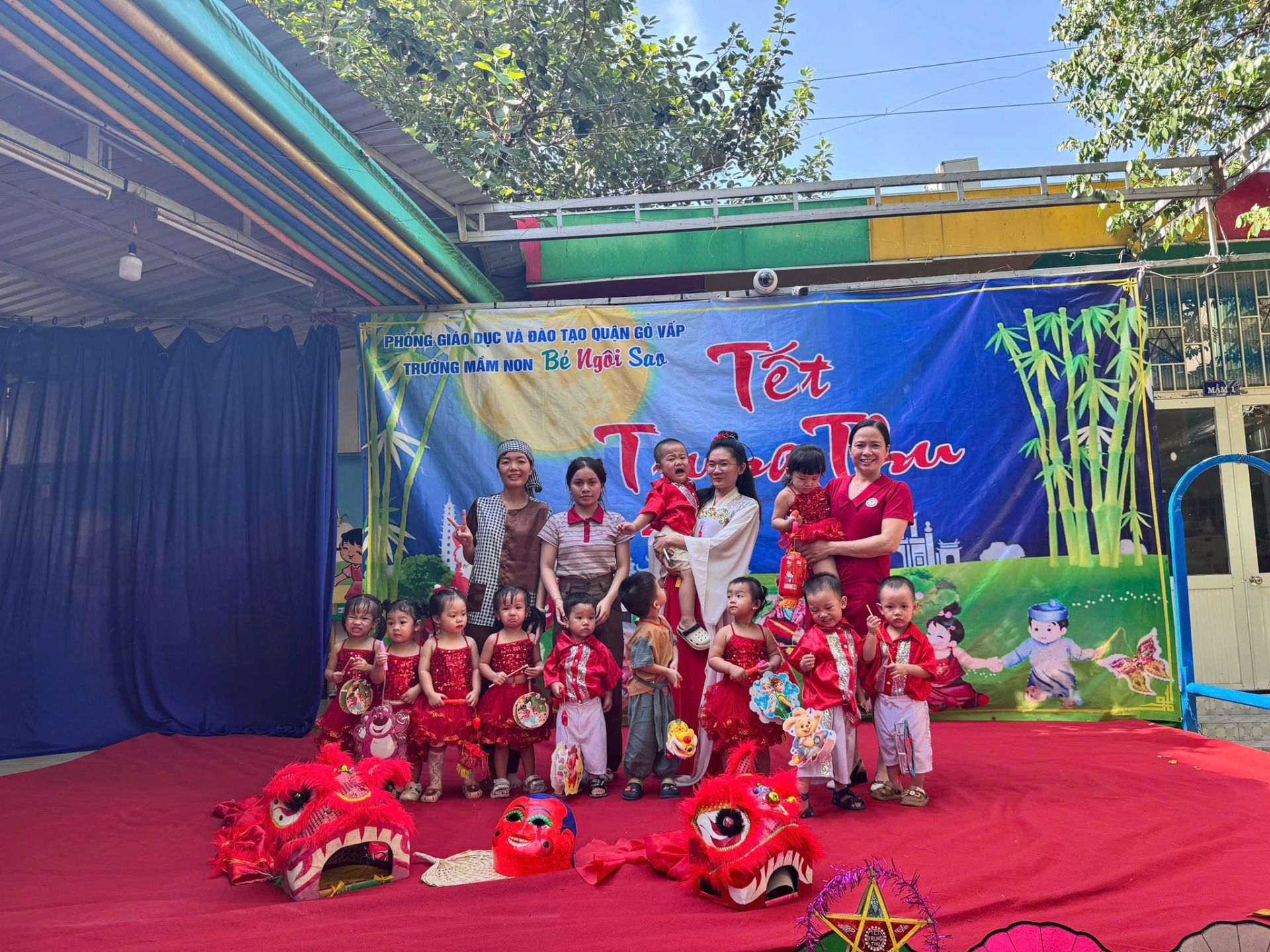 Vui Hội Trăng Rằm 2025 Tại Trường Mầm Non Bé Ngôi Sao