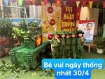 CHƯƠNG TRÌNH LỚP MẦM TUẦN 01 THÁNG 05 ( TỪ NGÀY 28/04 ĐẾN 02/05/2025)